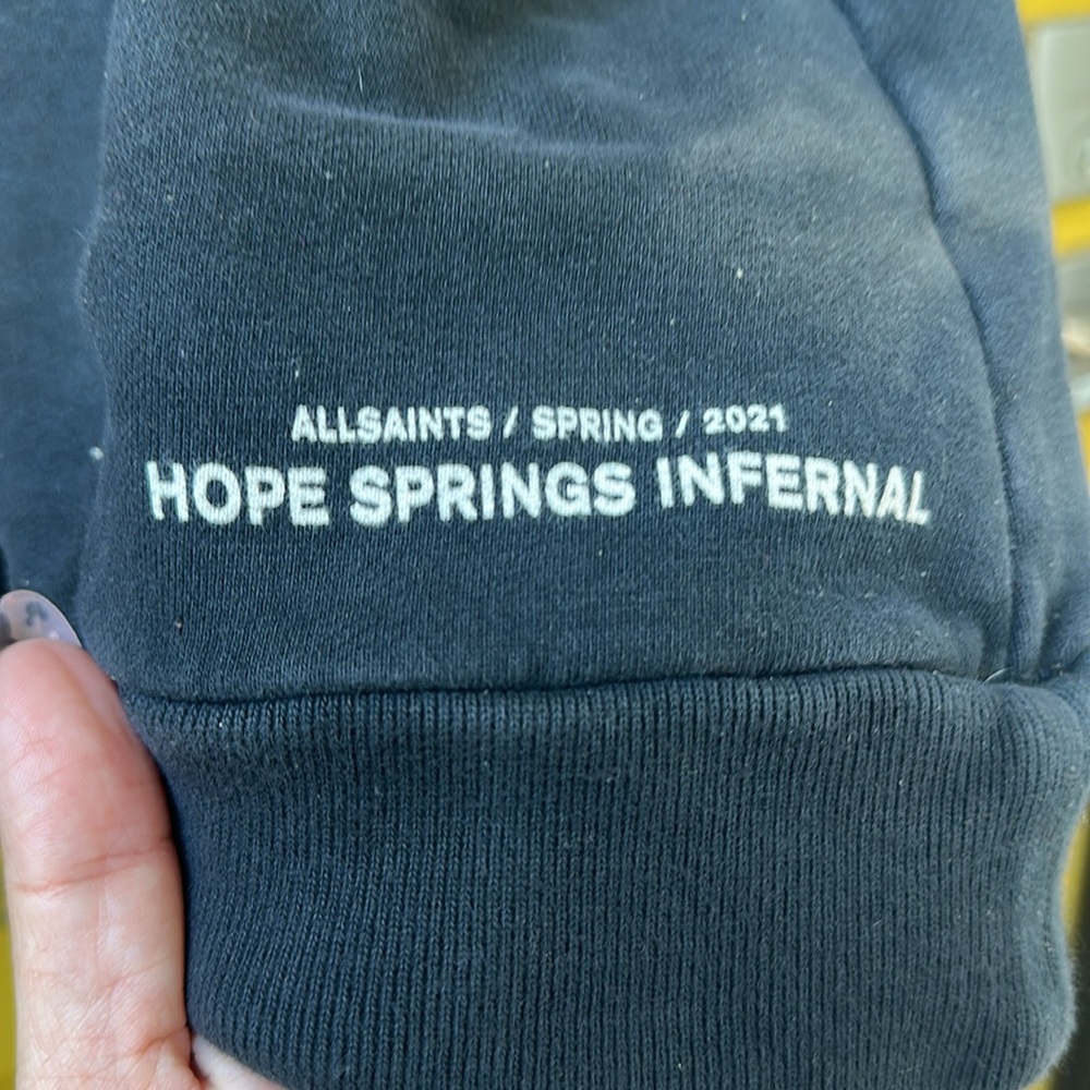All saints Sweatshirt-Hope Springs Infernal - Picture 2 of 3